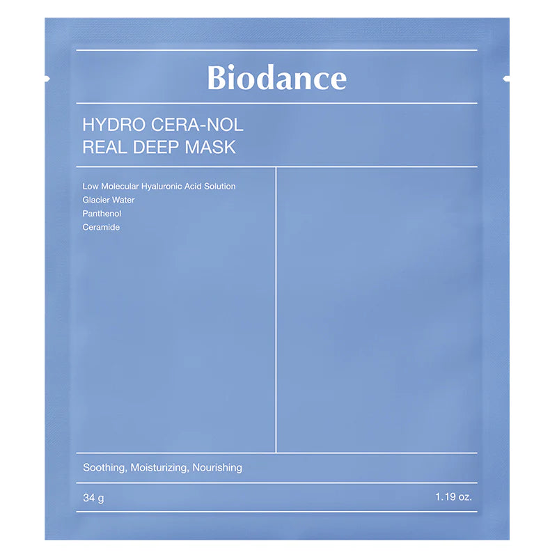 Biodance Hydro Cera-Nol Real Deep Mask 4 Stuks