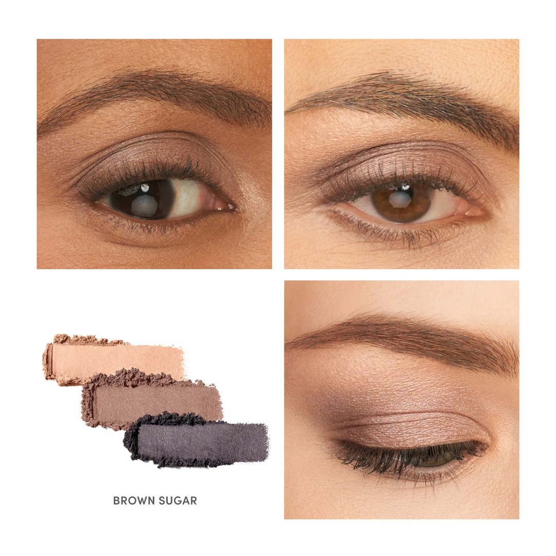 PurePressed Eye Shadow Triple - Brown Sugar
