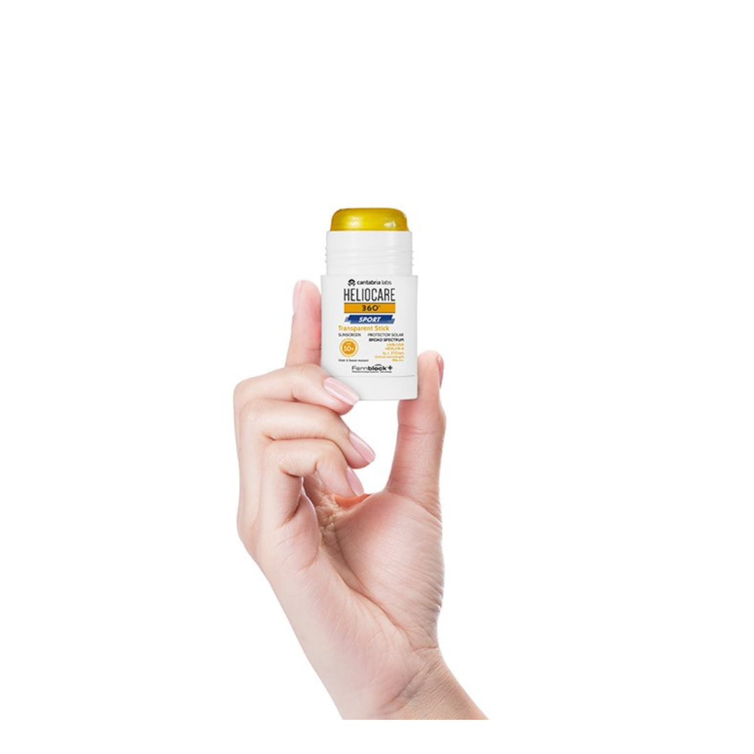 360° SPORT Transparante Stick SPF50+